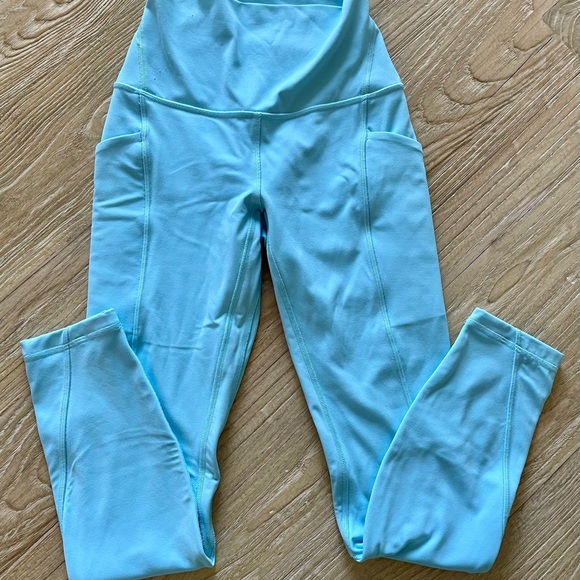 Lululemon light blue leggings - Picture 1 of 2